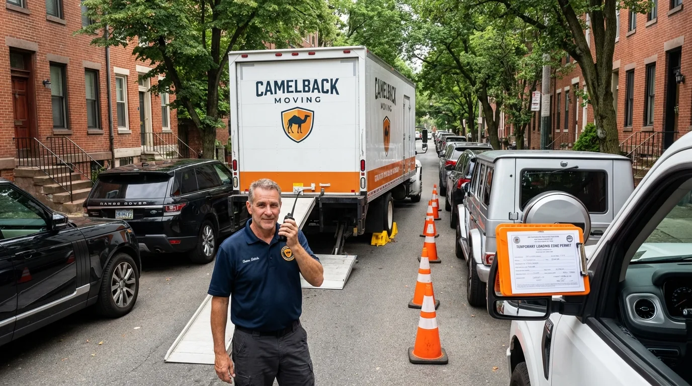 City street loading permit setup in Westminster, MA
